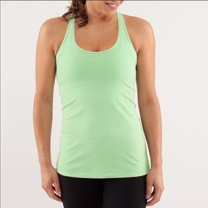 Lululemon Gingham Racerback Tank Top